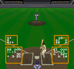 Super Ultra Baseball screenshot 4 for Super Famicom